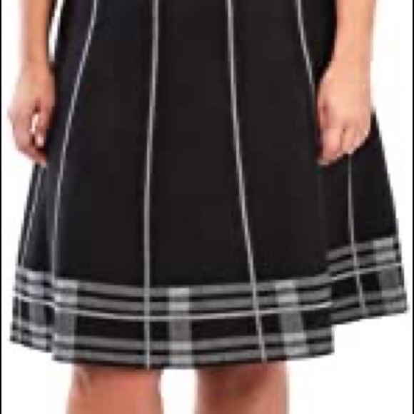 NY COLLECTION black and white NWT sweater skirt - Picture 2 of 10